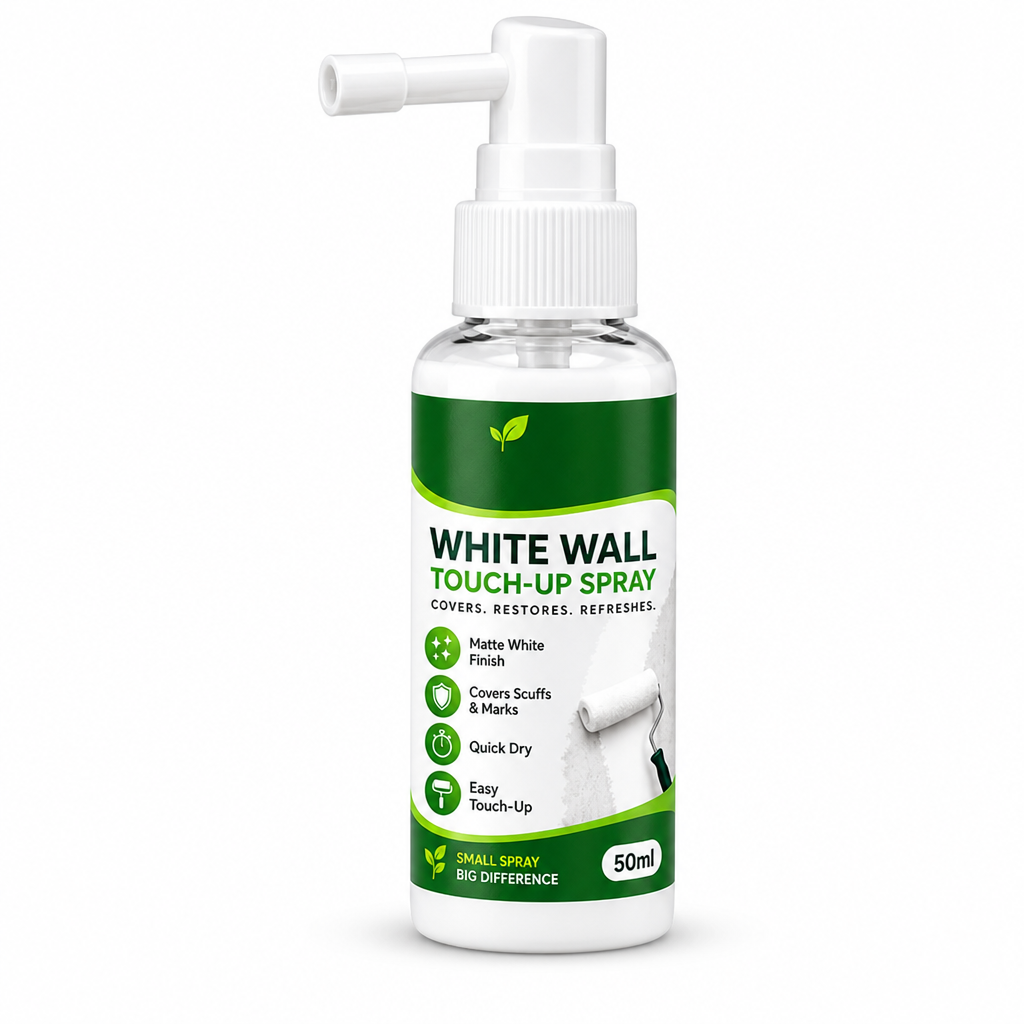 🔥 50 % RABAT NU! 🤍 Touch-up spraymaling til hvide vægge ✨