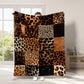 🛋️ Ekstra blød plaid med leopardmønster – hygge og stil i hjemmet ✨