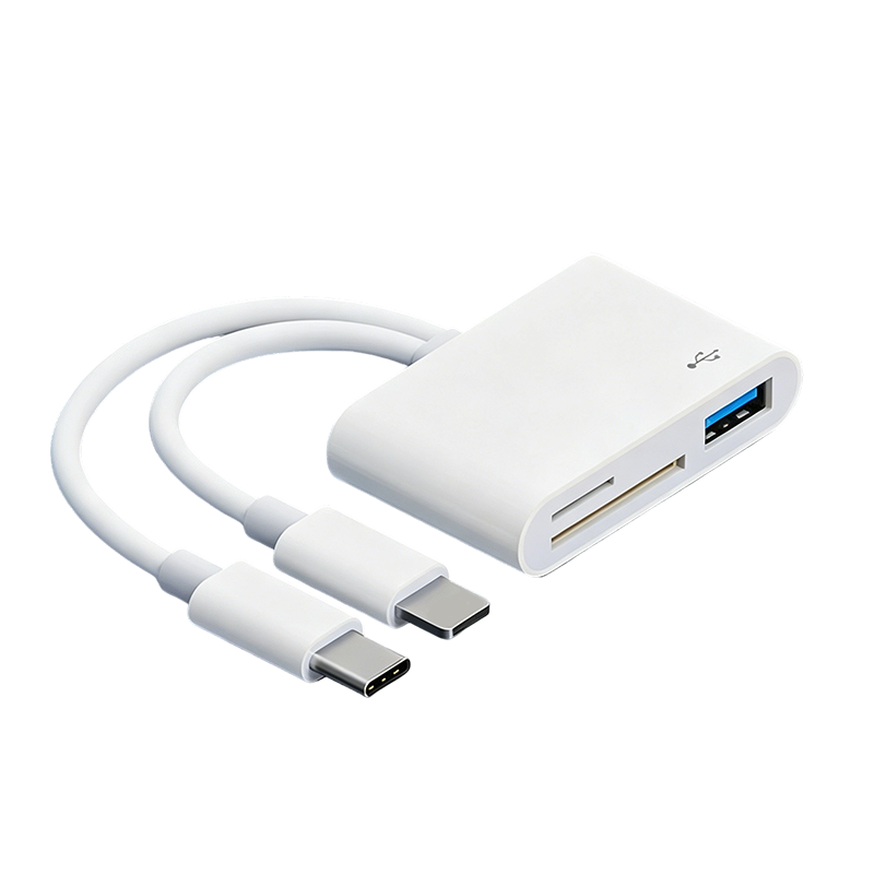 💾✨ 5-i-1 hukommelseskortlæser med flere porte – nem filhåndtering 🔌📱