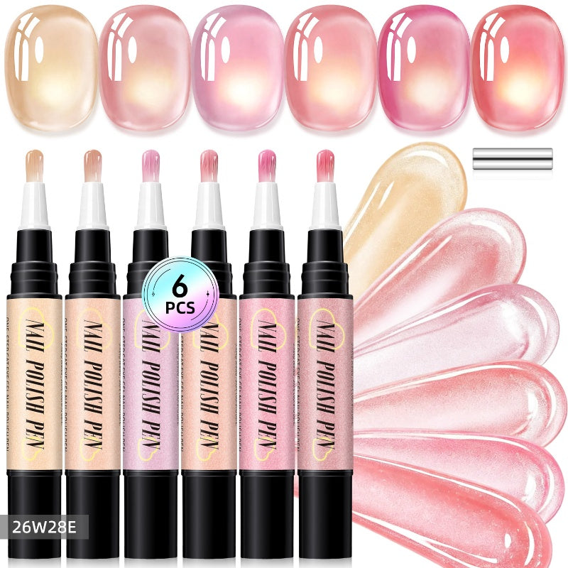 🎅SIDSTE DAG – POPULÆRT UDSALG – 50 % RABAT🌟😍Sæt med glitrende cat eye-neglelakpenne