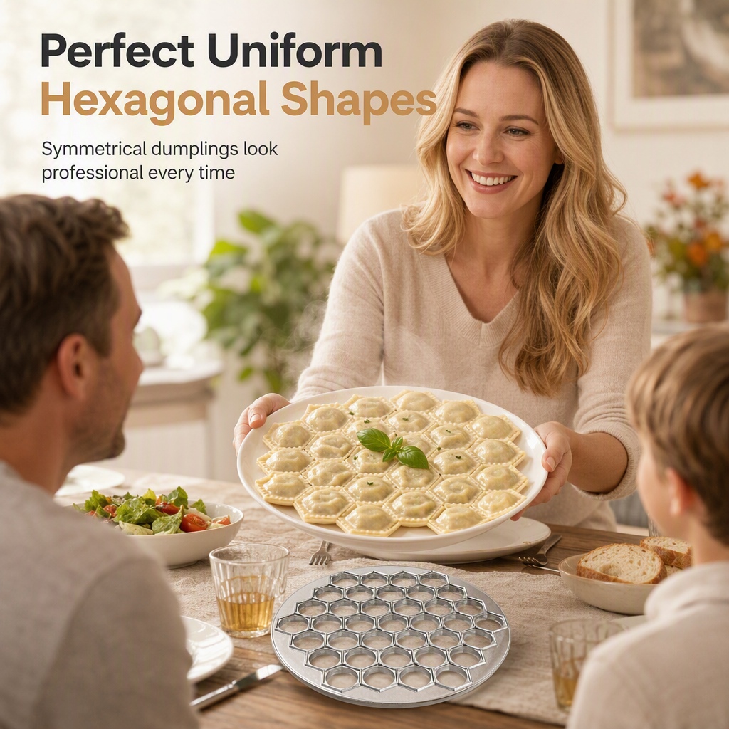 🥟 37-huls dumplingform – lav flere dumplings hurtigt