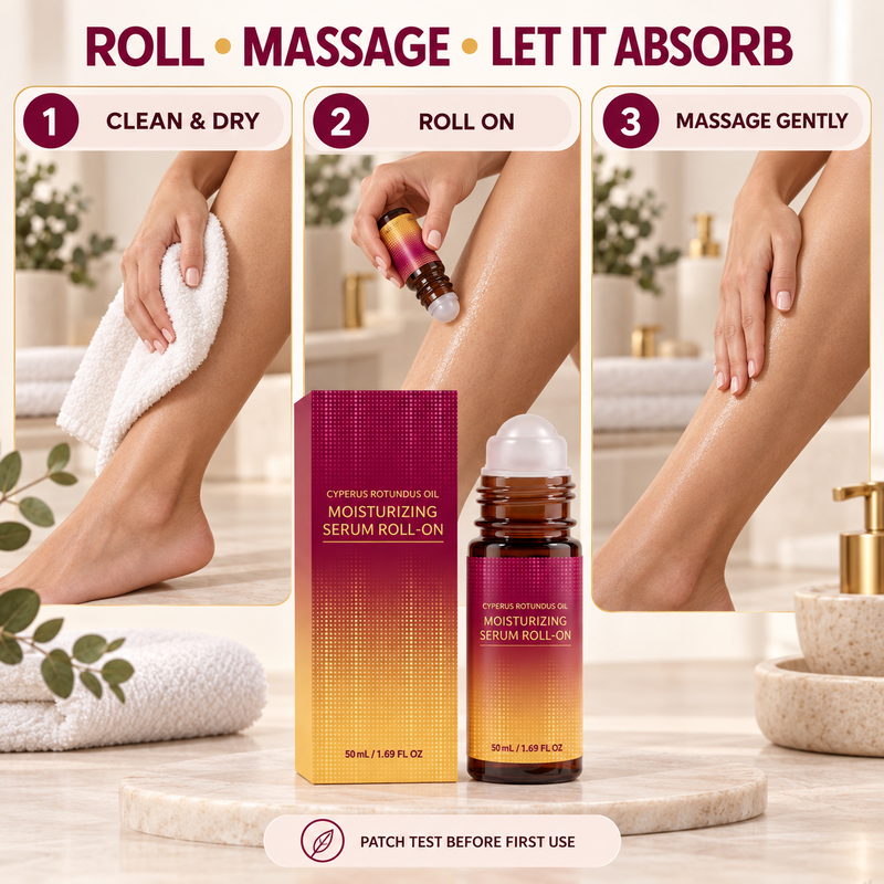 🌹 Roll-on efter hårfjerning | 50 ml beroligende hudpleje