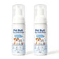 No-Rinse Pet Butt Dry Clean Foam til hunde og katte