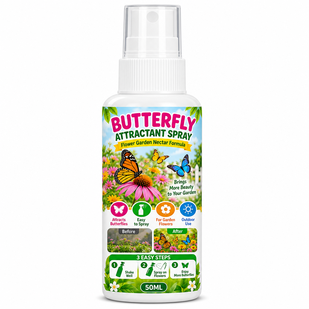 🦋 Sommerfuglespray til haven – tiltræk smukke sommerfugle