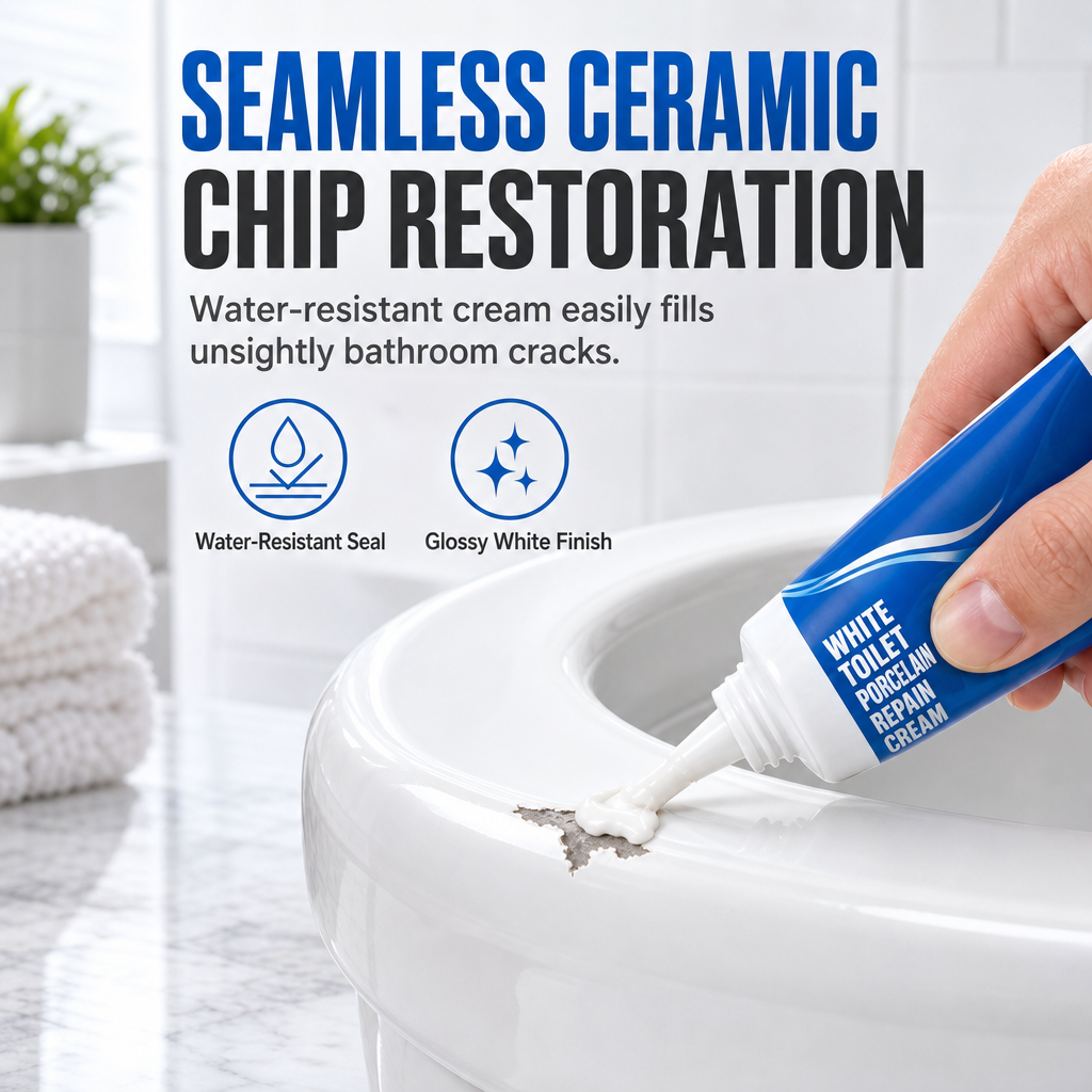 Reparationspasta til keramiske overflader med blank finish