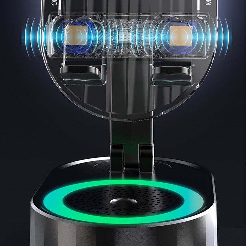 🔊 5-i-1 Bluetooth-højttalerstativ | 300° rotation