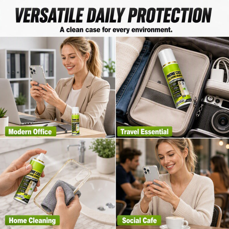 📱 Rengøringsspray til transparent mobilcover