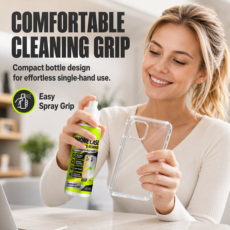 📱 Rengøringsspray til transparent mobilcover