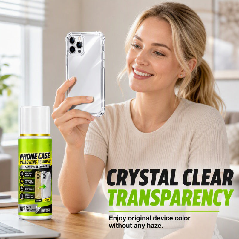 📱 Rengøringsspray til transparent mobilcover
