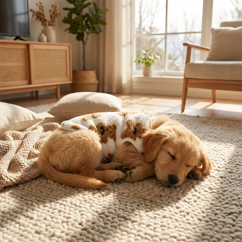 🐶 Varm vinterjakke til hunde – foret og hårfri, hyggelig og beskyttende til kolde efterårs- og vinterdage