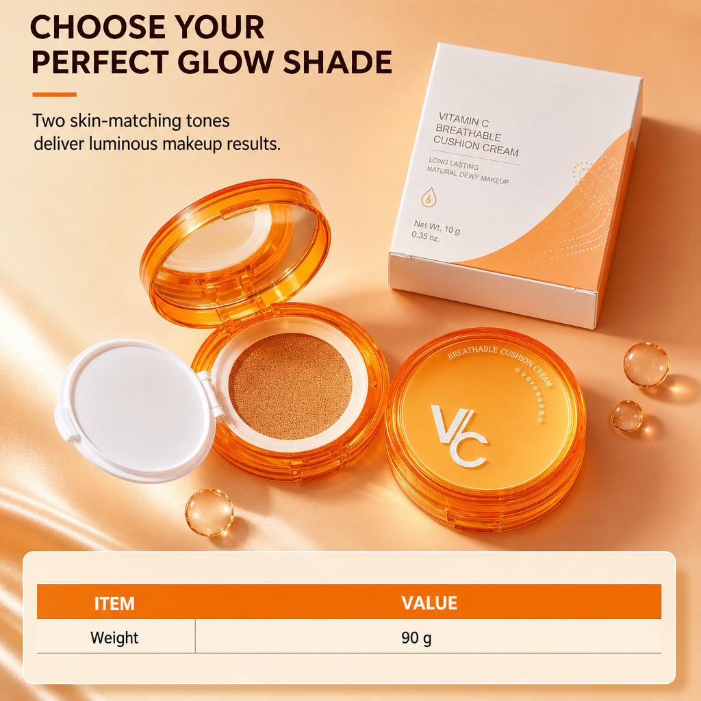 Let Vitamin C cushion-foundation