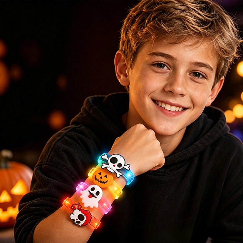 LED-Halloweenarmbånd til børn