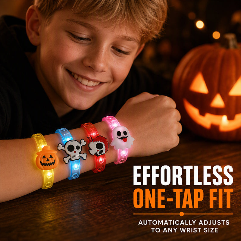 LED-Halloweenarmbånd til børn