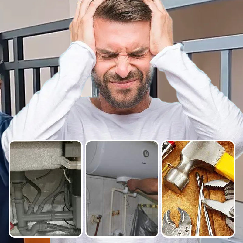 🔧 50 % RABAT NU! Multifunktionel vaskenøgle til VVS- & vandhanereparation – alsidig, stærk & perfekt til trange områder ✨