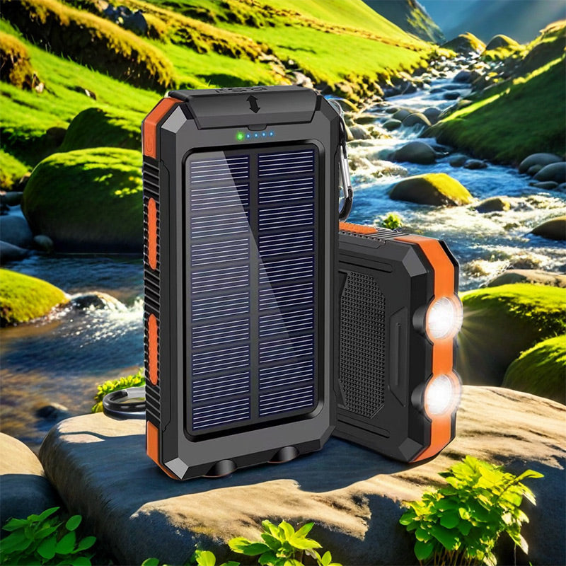 Solcelledrevet powerbank