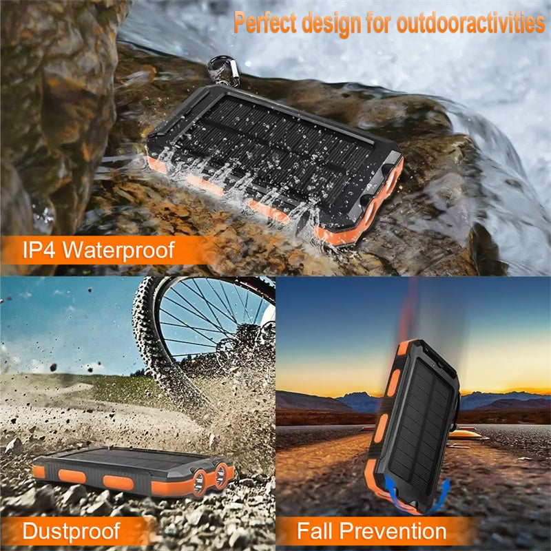 Solcelledrevet powerbank
