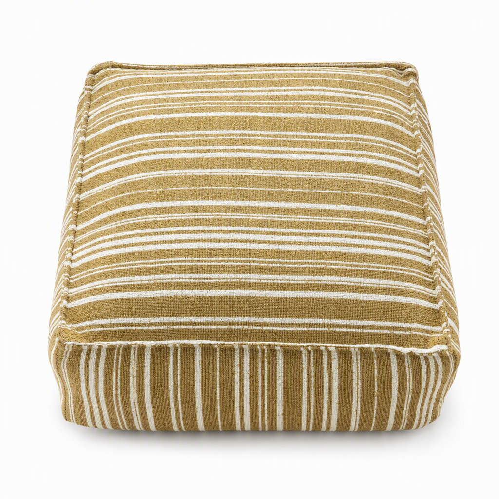 🧺 Opbevaringspufbetræk: Fyld med tøj, støtte op til 100 kg, bred lynlås, vaskbart, 45×45×23 cm