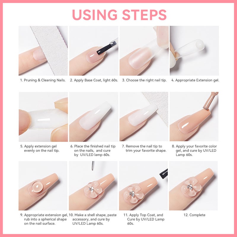 🥳SOMMERUDSALG💞OVER 50.000 SOLGT!🔥Builder gel til negleforlængelse💅