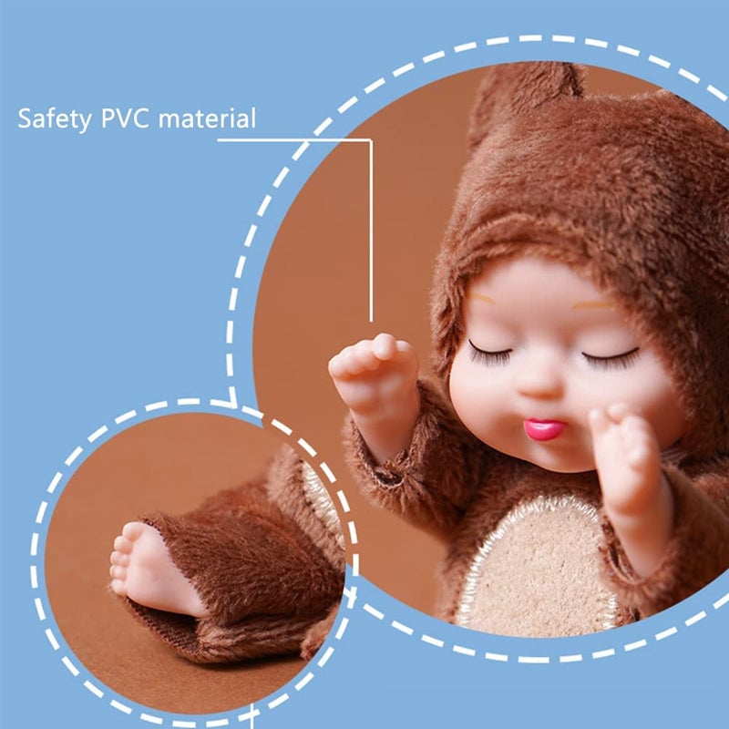 💕POPULÆRT UDSALG 50 % RABAT🧸Mini Reborn-babydukker – naturtro realistiske babydukker👼🎁