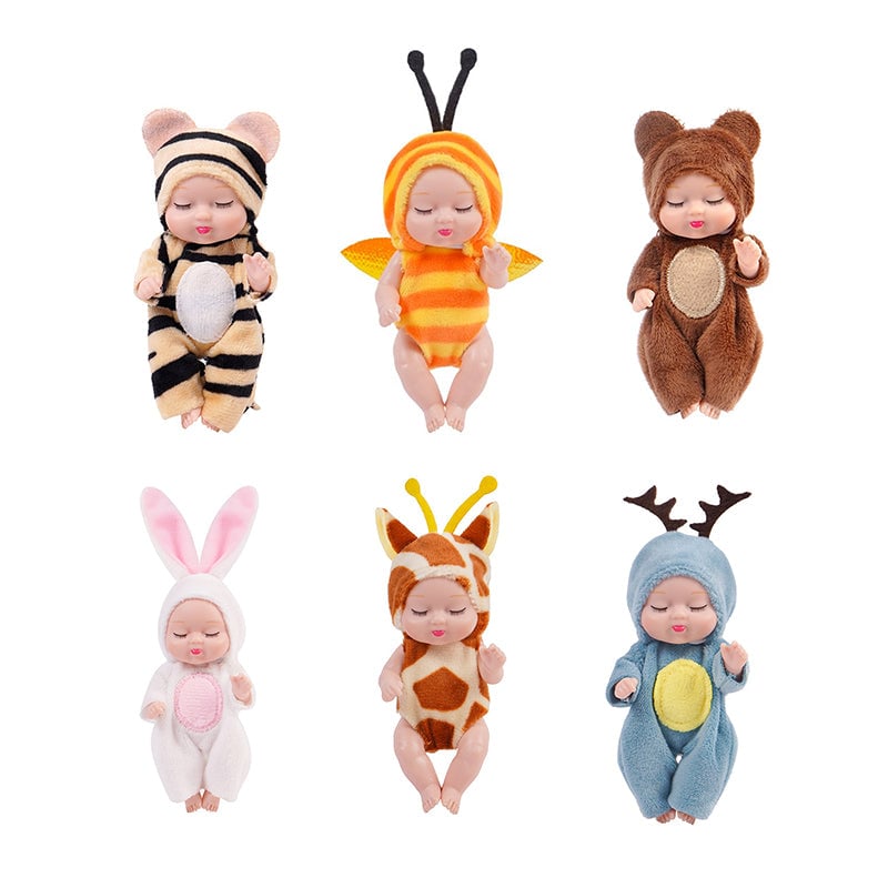 💕POPULÆRT UDSALG 50 % RABAT🧸Mini Reborn-babydukker – naturtro realistiske babydukker👼🎁