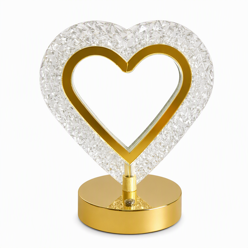 💎 50 % RABAT NU! ✨ Geometrisk krystalnatlampe – touch-betjening, 3 farver & USB-genopladelig til hyggelig soveværelsesbelysning 🌙
