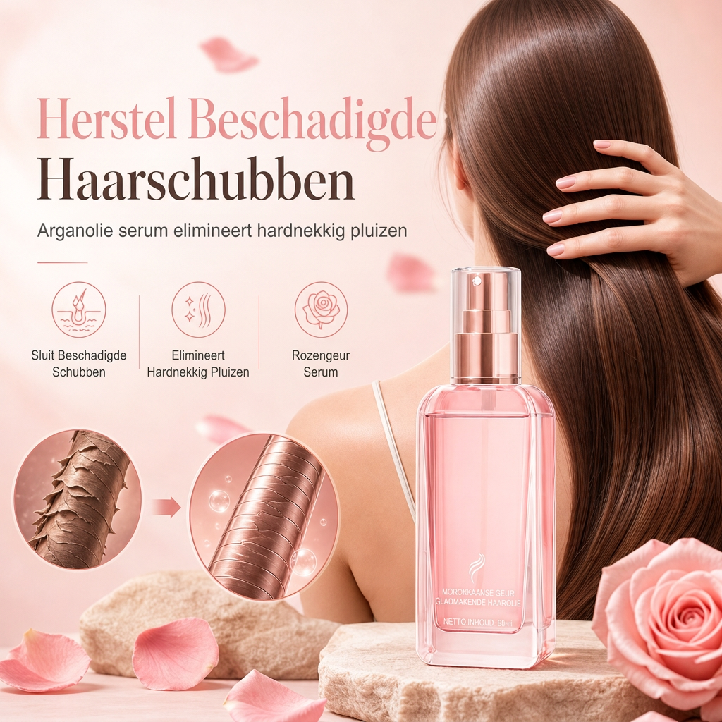 Marokkansk duftende håroliespray