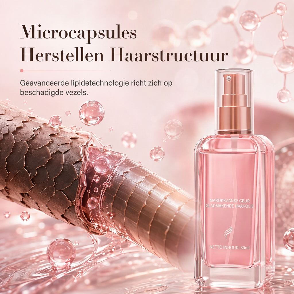 Marokkansk duftende håroliespray