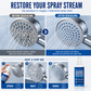 Shower Head Silicone Nozzle Descaler