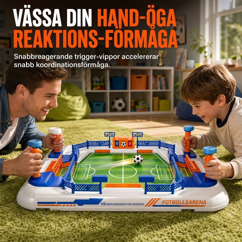 📢📢50 % RABAT NU!! ⏰Interaktivt bordfodboldspil til to – sjovt brætspil til børn