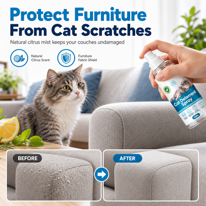 ✨Spray mod kattekrads｜Mild formel – sig farvel til kattekrads på sofaen! 🐱