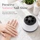 🔥💅 NYT HOTSALG – 50 % RABAT! 🎁✨ 36W elektrisk damp-neglelakfjerner 💖 Nem fjernelse af gellak & akrylnegle til manicure derhjemme! 🛍️💅