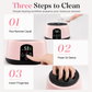 🔥💅 NYT HOTSALG – 50 % RABAT! 🎁✨ 36W elektrisk damp-neglelakfjerner 💖 Nem fjernelse af gellak & akrylnegle til manicure derhjemme! 🛍️💅
