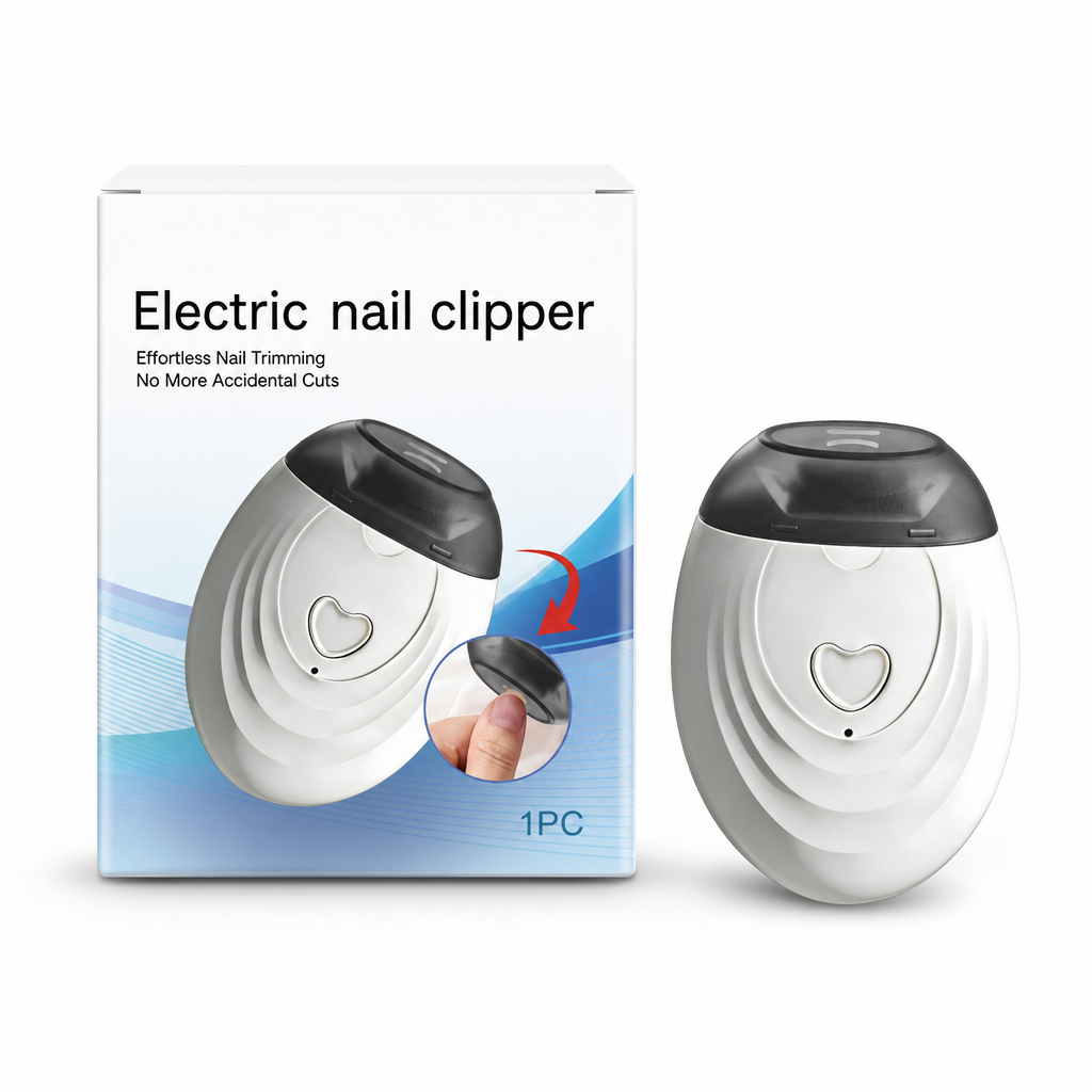 Let elektrisk negletrimmer