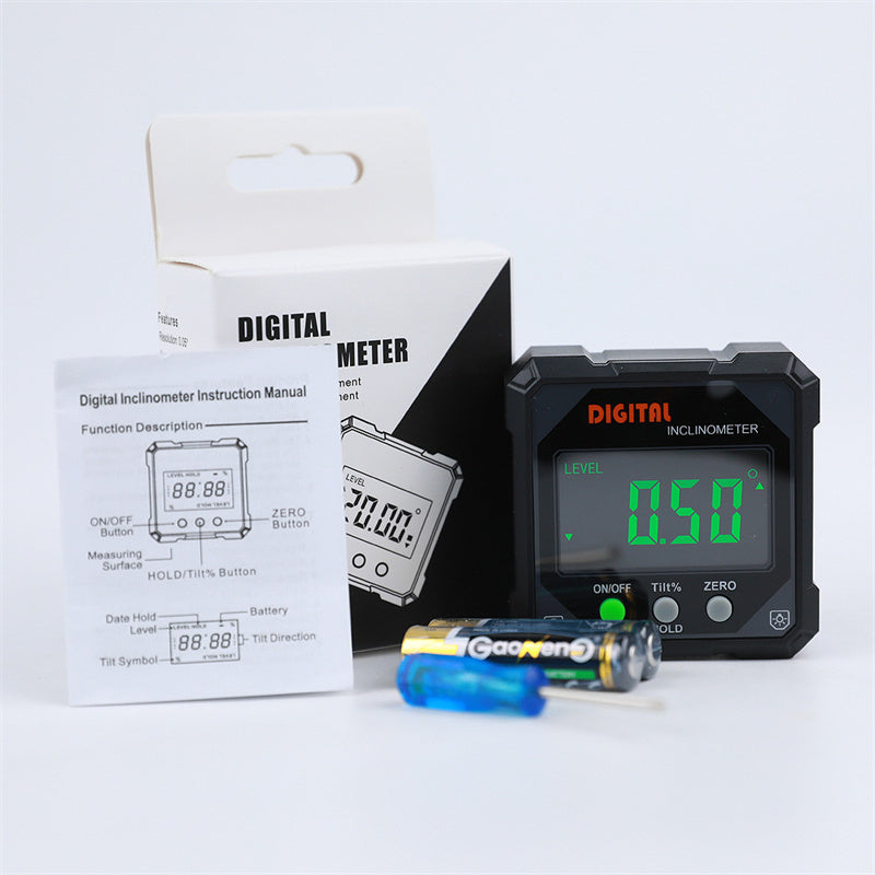 IP54 vandafvisende magnetisk digital vinkelmåler