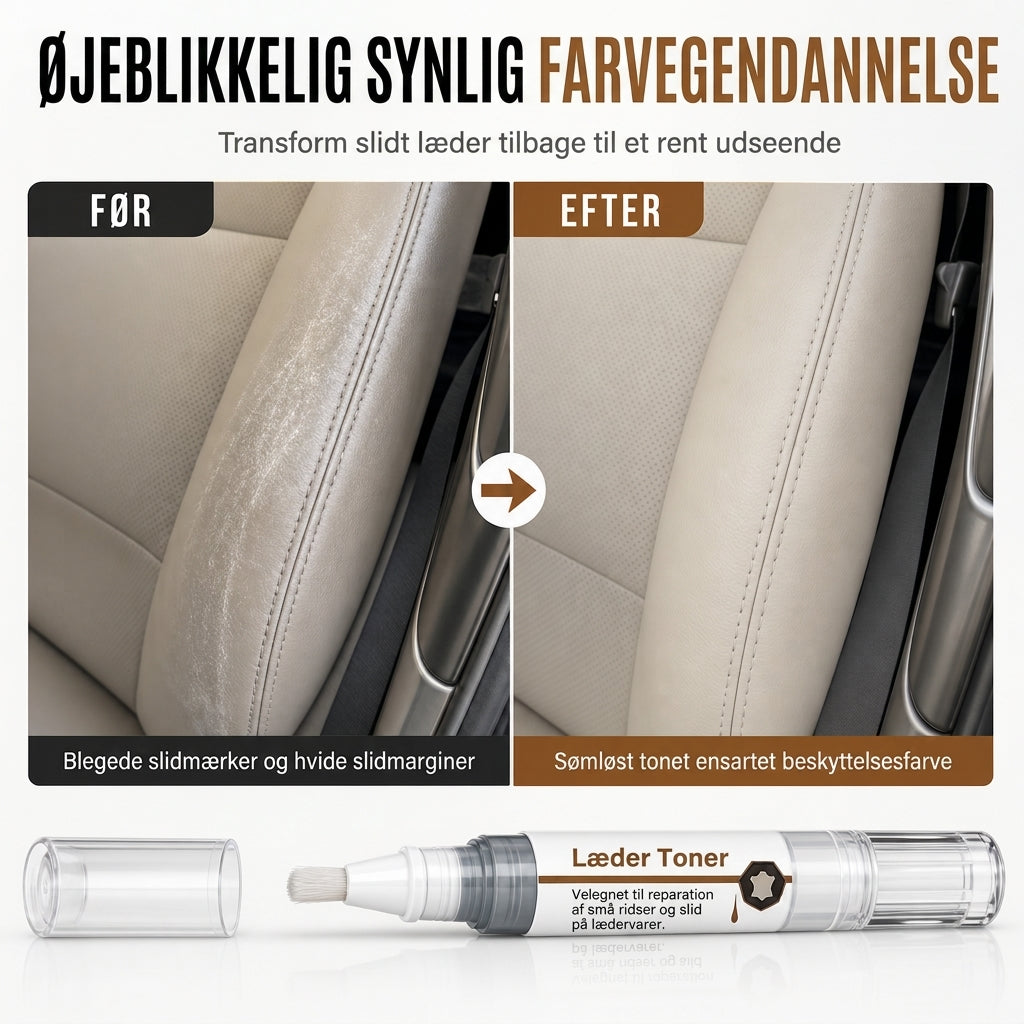 🖊️✨ Læderreparationspen – Farverestaurering & ridseparering på én gang 💪