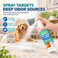Spray til fjernelse af kæledyrsurin, pletter og lugt fra tæpper, sofaer og madrasser