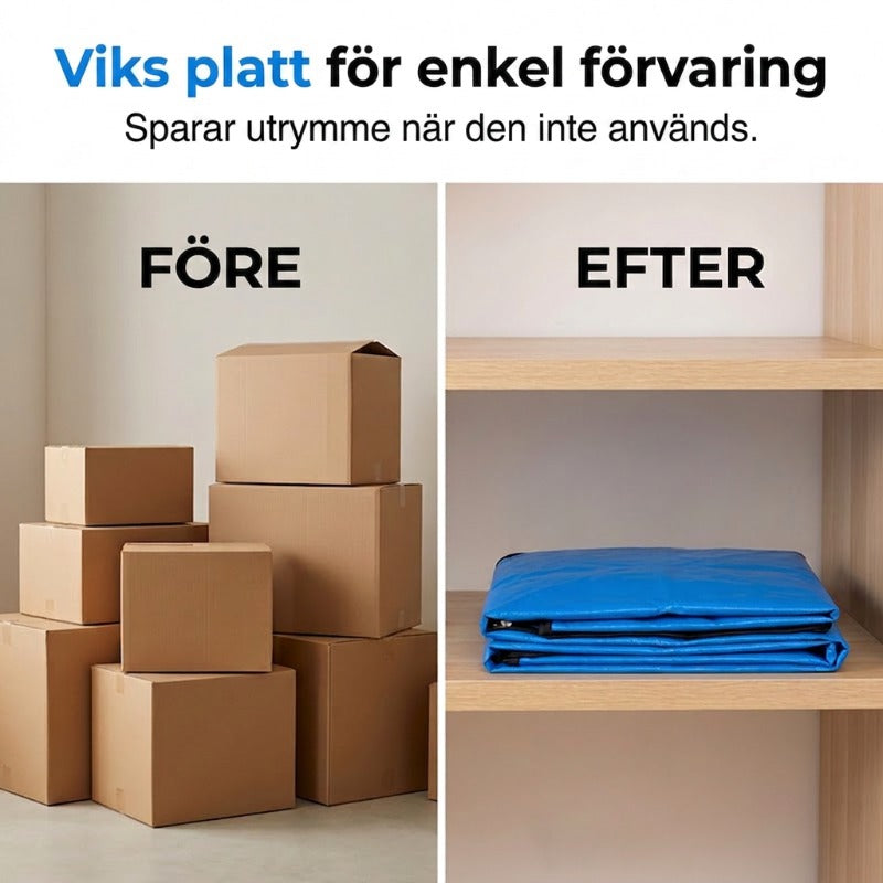 🧳 Over 50.000 solgt! 📦 50% RABAT! 🔥 Foldbar opbevarings- og flyttetaske 🏠