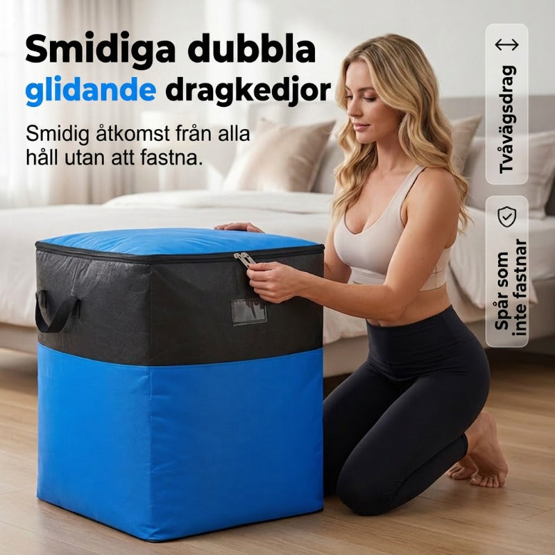 🧳 Over 50.000 solgt! 📦 50% RABAT! 🔥 Foldbar opbevarings- og flyttetaske 🏠