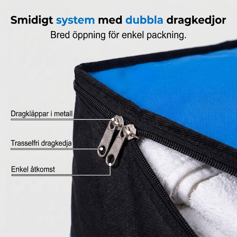 🧳 Over 50.000 solgt! 📦 50% RABAT! 🔥 Foldbar opbevarings- og flyttetaske 🏠