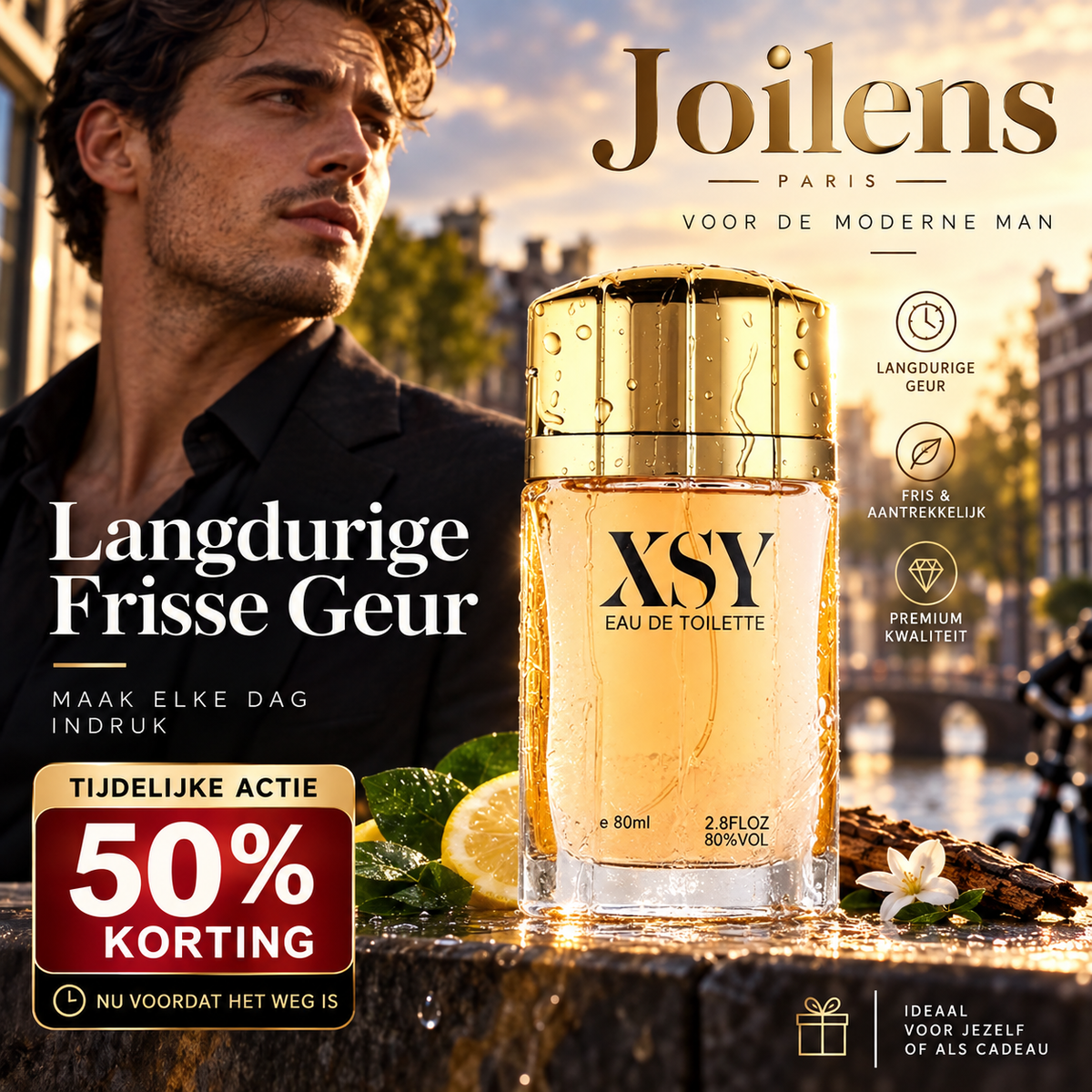 💥 Langvarig herreparfume 🍃 80 ml