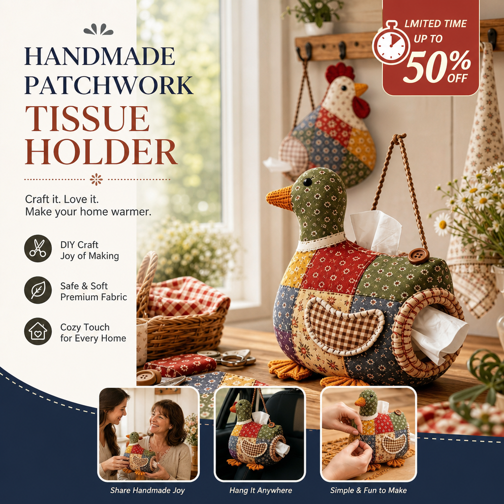 ⏳Tidsbegrænset 50% rabat👪Oplev den store glæde ved DIY – sykit til dyreformet servietholder🐓🦆🪿